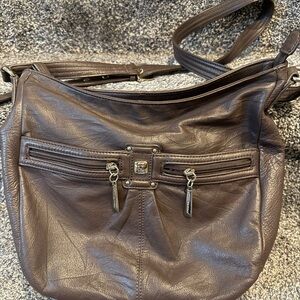 Elegant Dark Brown Crossbody Bag